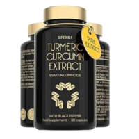 Turmeric Curcumin with black pepper extract 60 cap