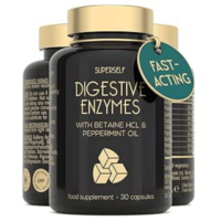 Digestive enzymes with betaine hcl 30 caps